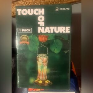 Touch Of Glass humming Bird Feeder